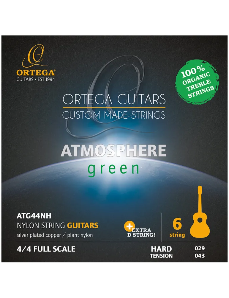  ORTEGA SPIEL NYLONSAITEN GREEN HARD|MusicGoodDeal 