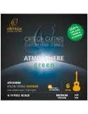  ORTEGA SET NYLON STRINGS GREEN MEDIUM|MusicGoodDeal 