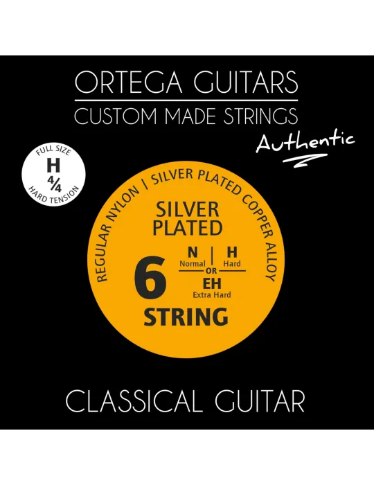  ORTEGA SPIEL NYLONSAITEN AUTHENTIC HARD|MusicGoodDeal 