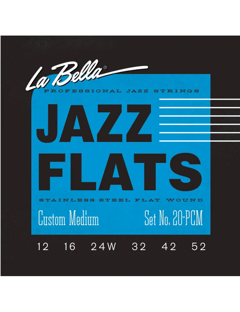 LA BELLA 20PCM ELEKTRISCHES SET JAZZ WOHNUNGEN 12-52|MusicGoodDeal 