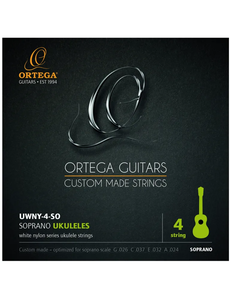  ORTEGA UWNY-4-SO UKULELE SOPRANO STRING SET|MusicGoodDeal 