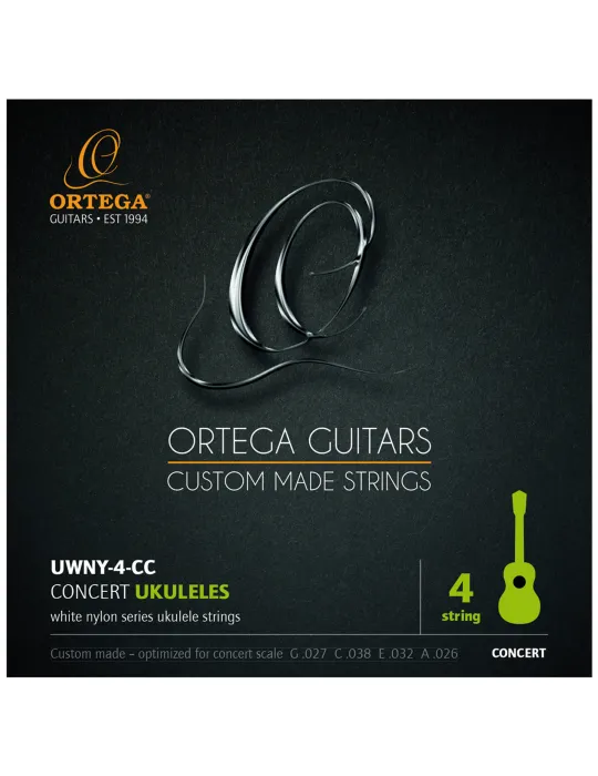  ORTEGA UWNY-4-CC UKULELE CONCERT STRING SET|MusicGoodDeal 