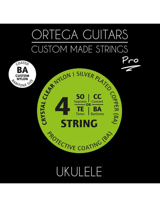  ORTEGA STRING SET UKULELE BARITONE|MusicGoodDeal 