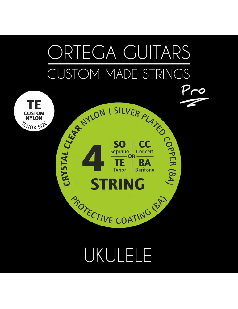  JUEGO DE CUERDAS ORTEGA UKELELE TENOR|MusicGoodDeal 