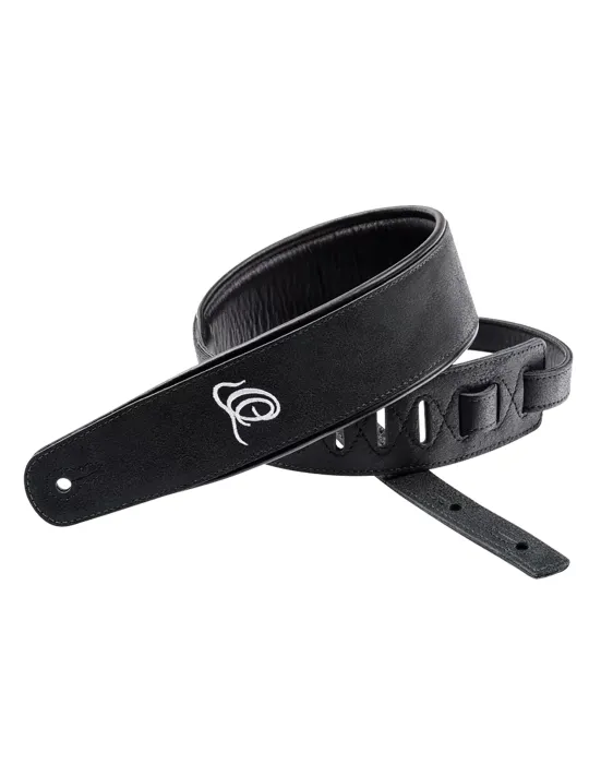  ORTEGA GITARRENRIEMEN LEDER BLACK HOLE|MusicGoodDeal 
