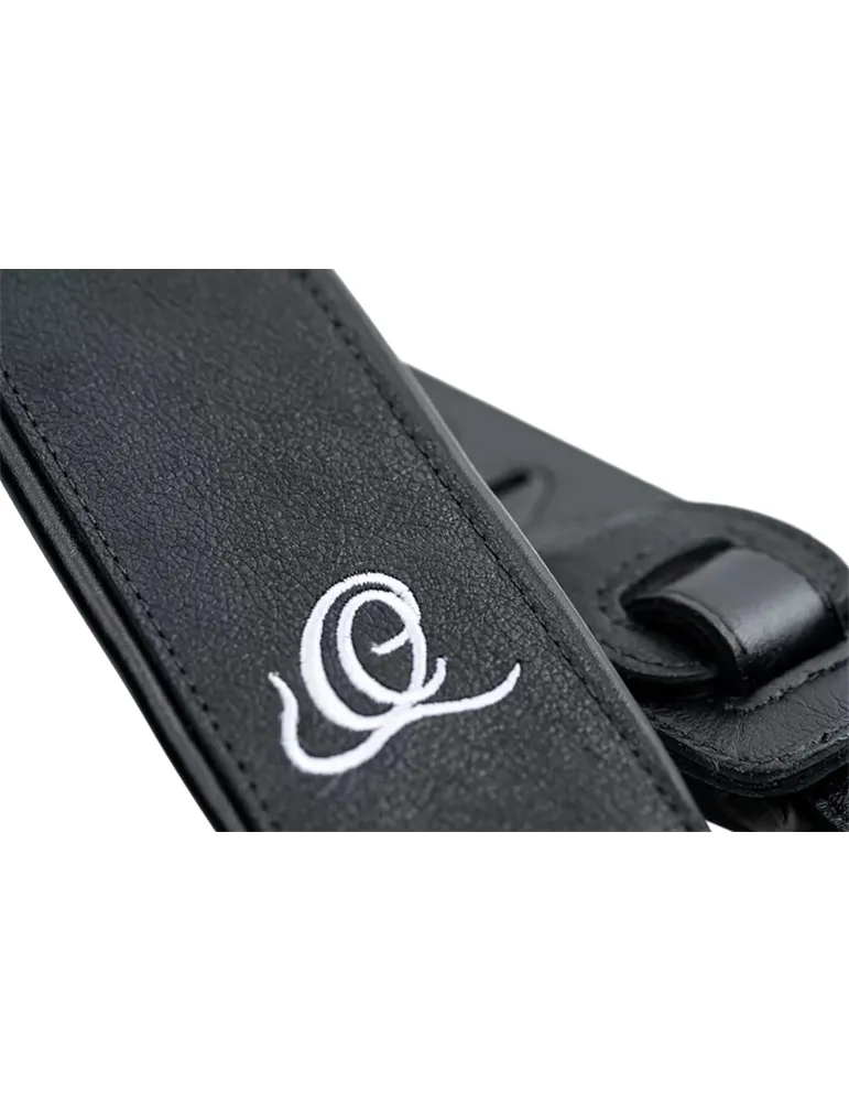  ORTEGA GITARRENRIEMEN LEDER BLACK HOLE|MusicGoodDeal 