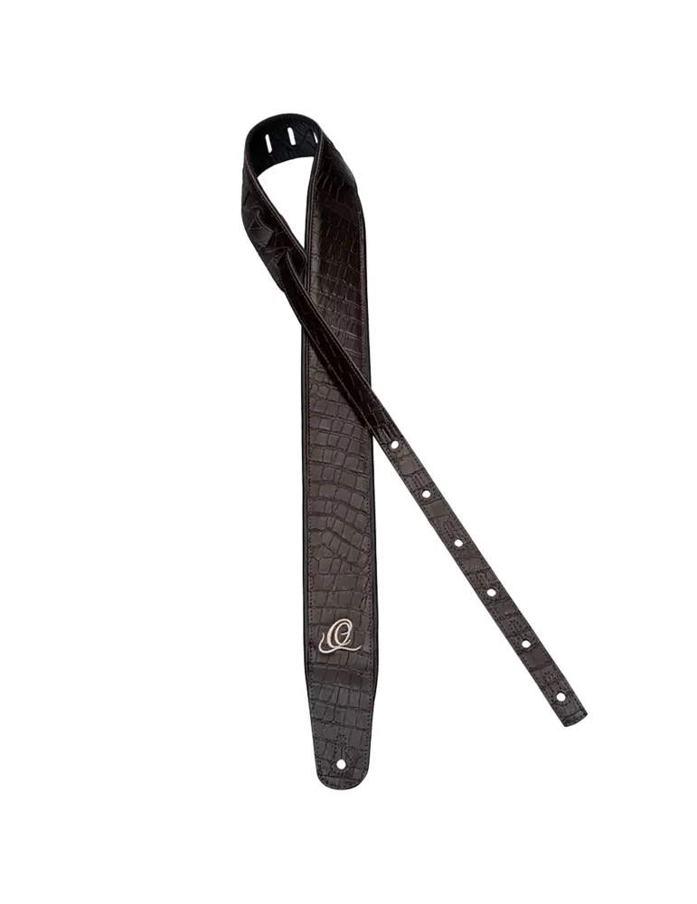  CORREA DE CUERO ORTEGA PARA GUITARRA MARRÓN LIZZY|MusicGoodDeal 
