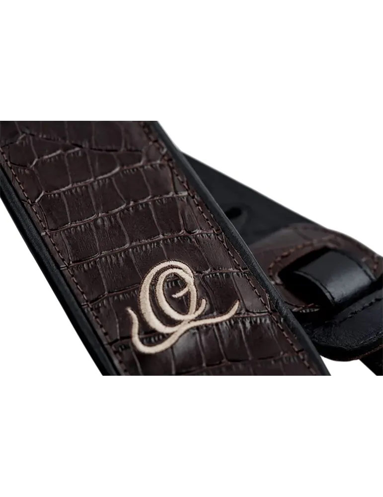  CORREA DE CUERO ORTEGA PARA GUITARRA MARRÓN LIZZY|MusicGoodDeal 