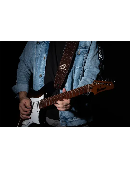  CORREA DE CUERO ORTEGA PARA GUITARRA MARRÓN LIZZY|MusicGoodDeal 