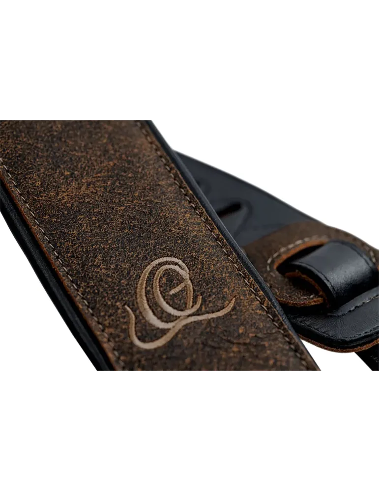  ORTEGA GITARRENRIEMEN LEDER DESERT STON|MusicGoodDeal 