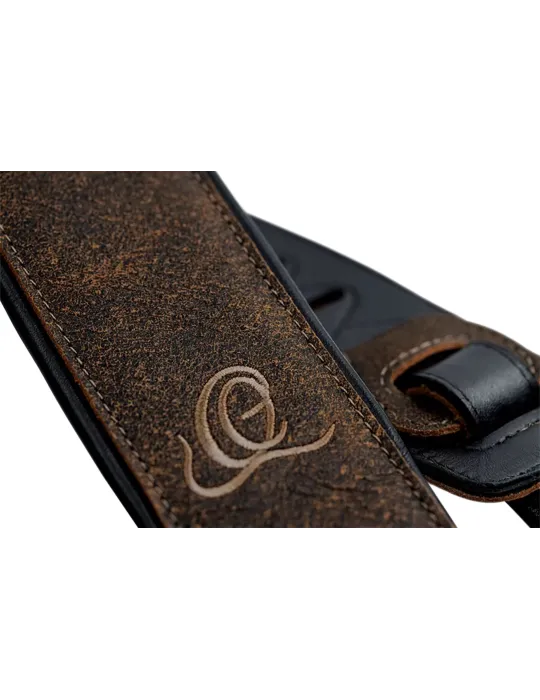  ORTEGA GITARRENRIEMEN LEDER DESERT STON|MusicGoodDeal 