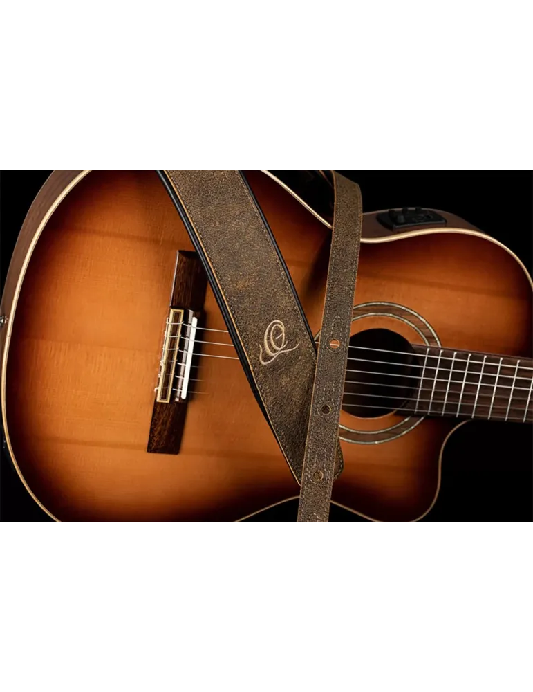  ORTEGA GITARRENRIEMEN LEDER DESERT STON|MusicGoodDeal 