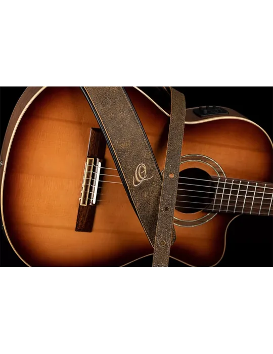  ORTEGA GITARRENRIEMEN LEDER DESERT STON|MusicGoodDeal 