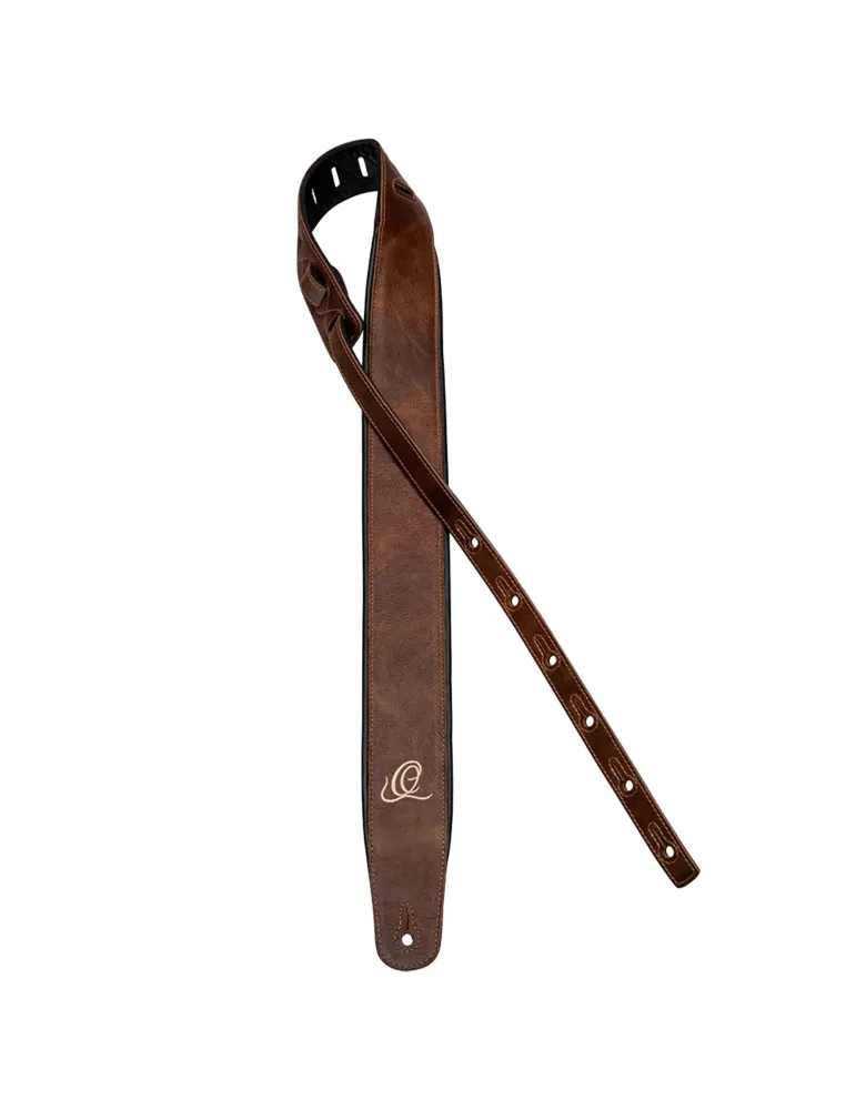 ORTEGA GITARRENRIEMEN LEDER DESERT SAND|MusicGoodDeal 