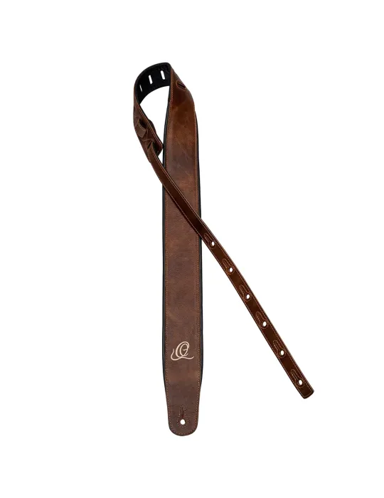  ORTEGA GITARRENRIEMEN LEDER DESERT SAND|MusicGoodDeal 