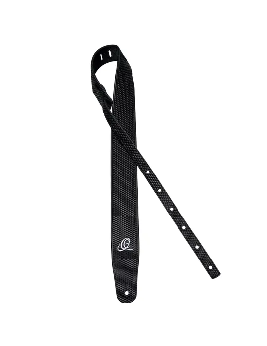  ORTEGA GITARRENRIEMEN LEDER BLACK BRAID|MusicGoodDeal 