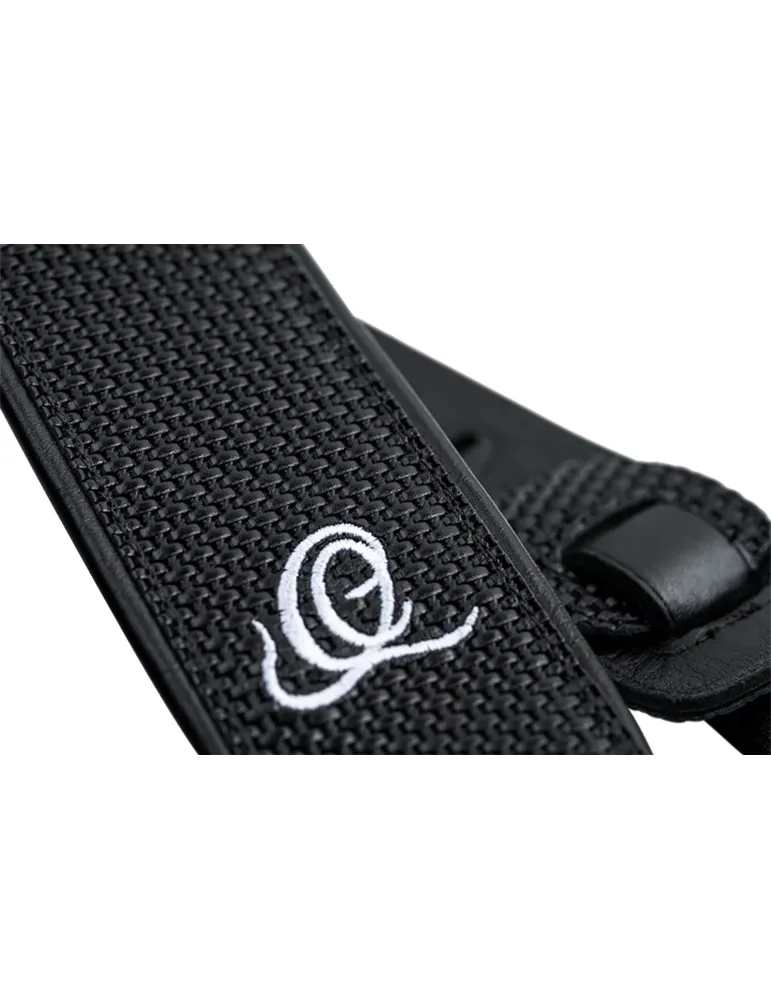  ORTEGA GITARRENRIEMEN LEDER BLACK BRAID|MusicGoodDeal 