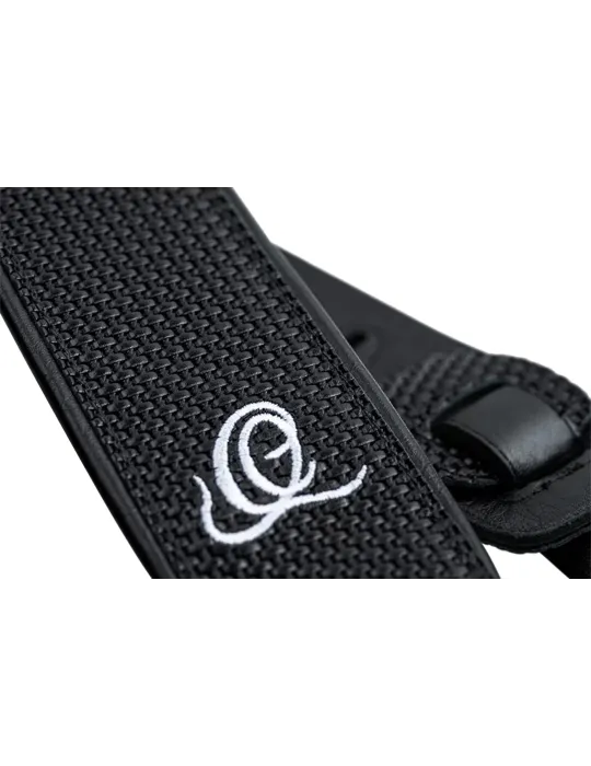  ORTEGA GITARRENRIEMEN LEDER BLACK BRAID|MusicGoodDeal 