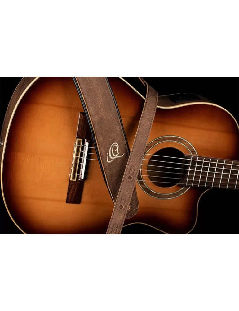  CORREA DE CUERO ORTEGA PARA GUITARRA ARENA B.ROCK|MusicGoodDeal 