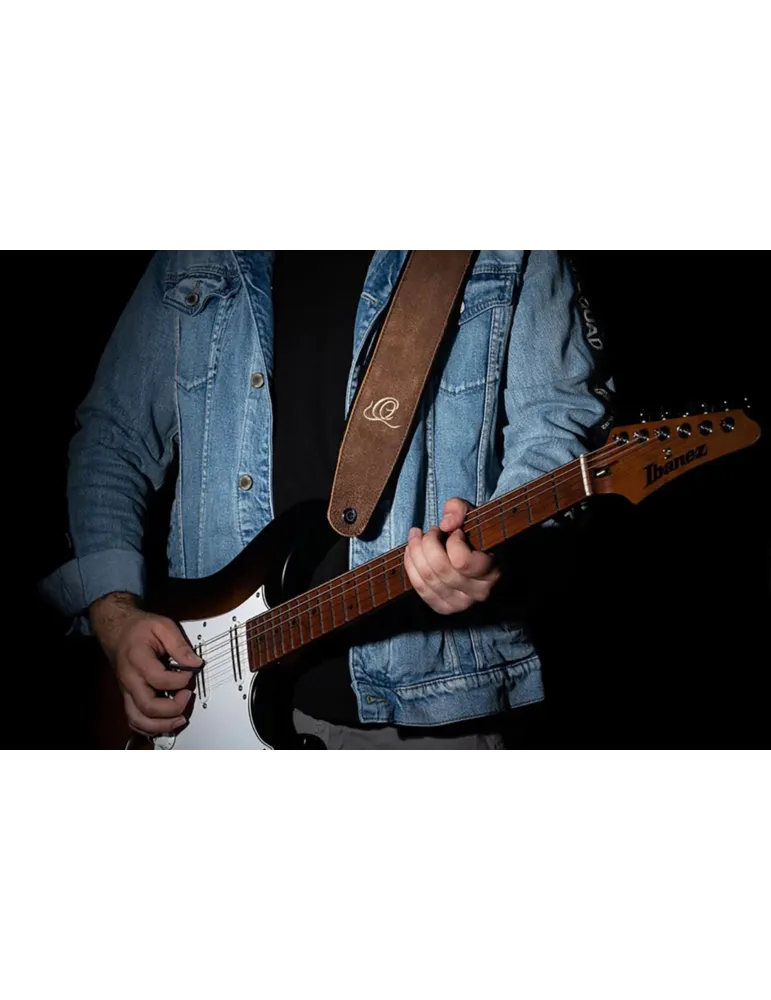  CORREA DE CUERO ORTEGA PARA GUITARRA ARENA B.ROCK|MusicGoodDeal 