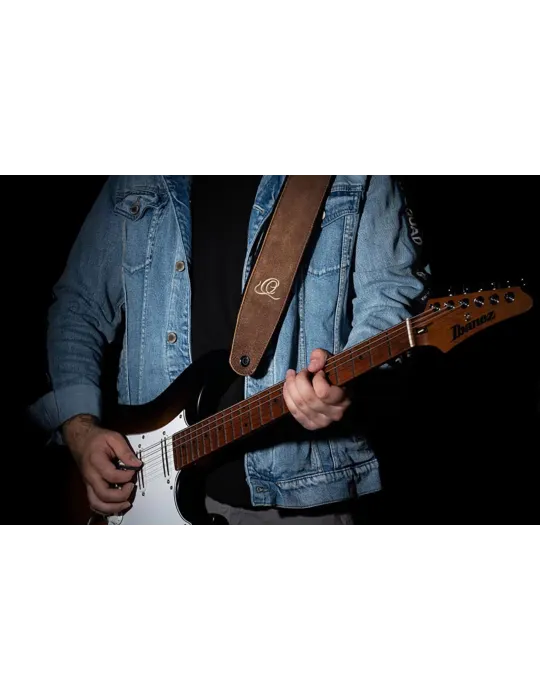  CORREA DE CUERO ORTEGA PARA GUITARRA ARENA B.ROCK|MusicGoodDeal 