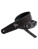  CORREA DE GUITARRA ORTEGA PIEL DE COCODRILO MARRÓN|MusicGoodDeal 