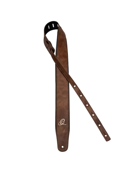  CORREA DE CUERO ORTEGA PARA GUITARRA V. COGNAC|MusicGoodDeal 