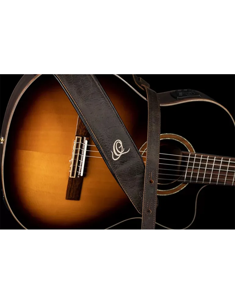  CORREA DE CUERO ORTEGA PARA GUITARRA V. BRONCE|MusicGoodDeal 