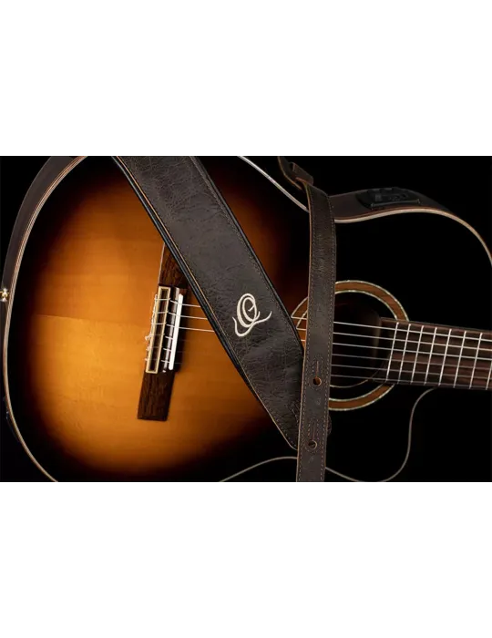  CORREA DE CUERO ORTEGA PARA GUITARRA V. BRONCE|MusicGoodDeal 