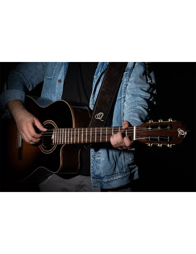  CORREA DE CUERO ORTEGA PARA GUITARRA V. BRONCE|MusicGoodDeal 