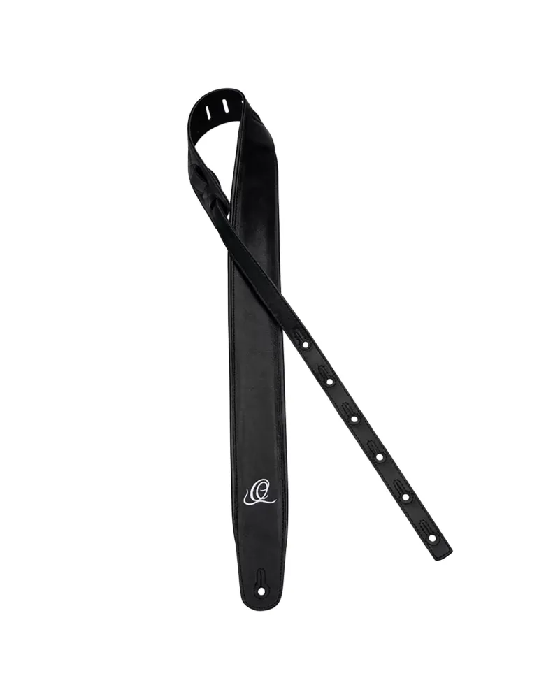  ORTEGA CORREA DE GUITARRA DE CUERO VINTAGE CENIZA|MusicGoodDeal 