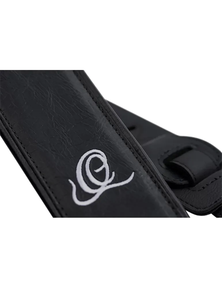  ORTEGA CORREA DE GUITARRA DE CUERO VINTAGE CENIZA|MusicGoodDeal 