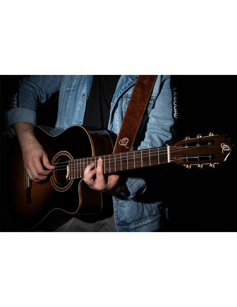  ORTEGA GITARRENRIEMEN SUEDE VINT. MALT|MusicGoodDeal 