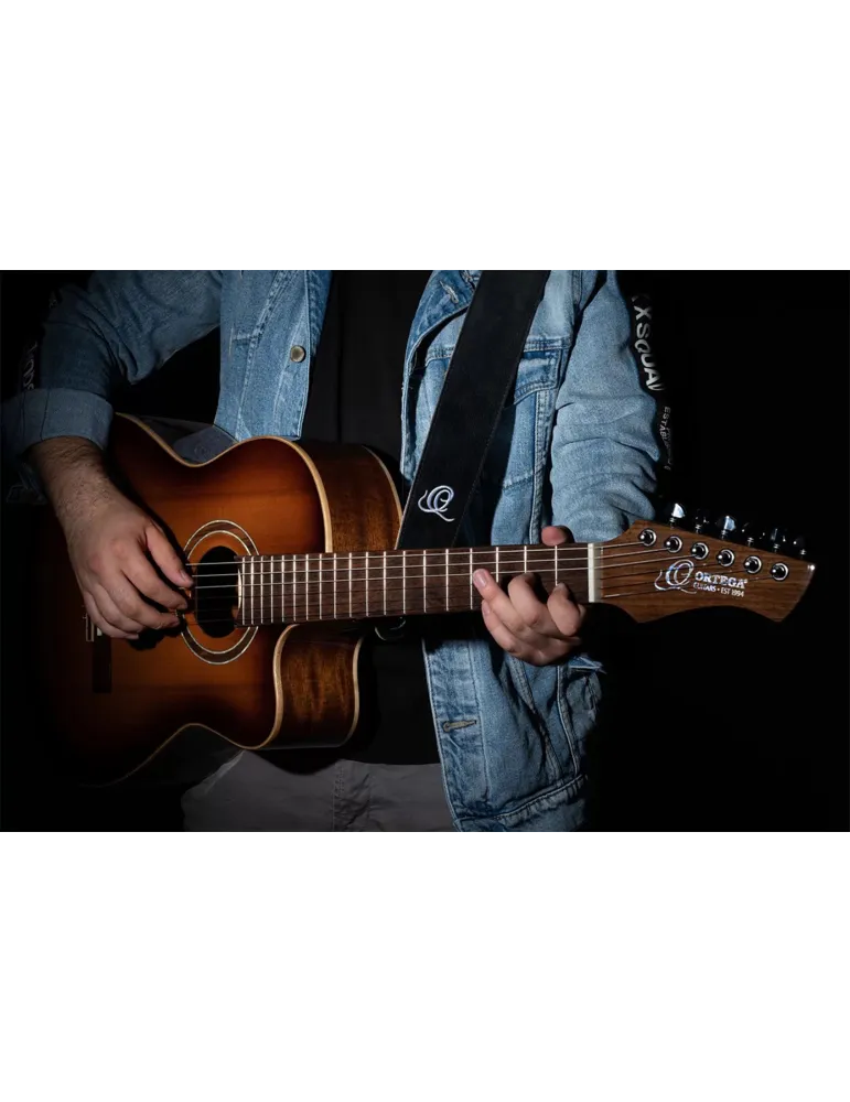  ORTEGA GITARRENRIEMEN SUEDE ASH|MusicGoodDeal 