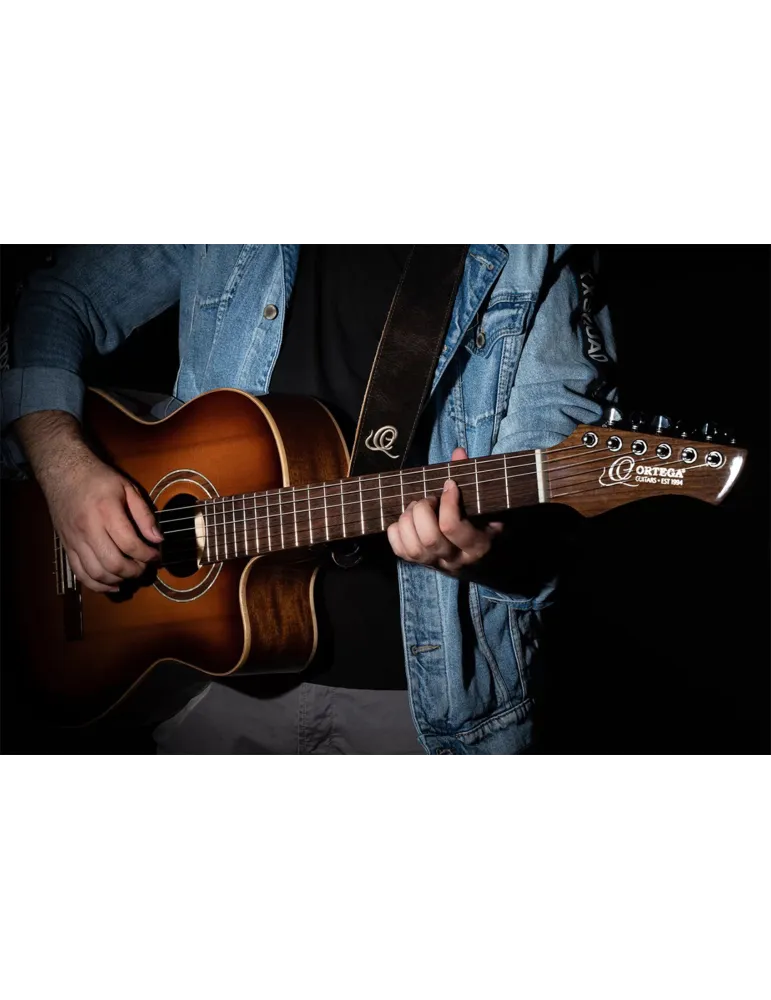  ORTEGA GITARRENRIEMEN WILDLEDER P. BRONZE|MusicGoodDeal 