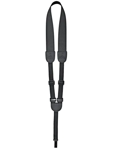  ORTEGA ROSETTE STRAP UKULELE BLACK|MusicGoodDeal 