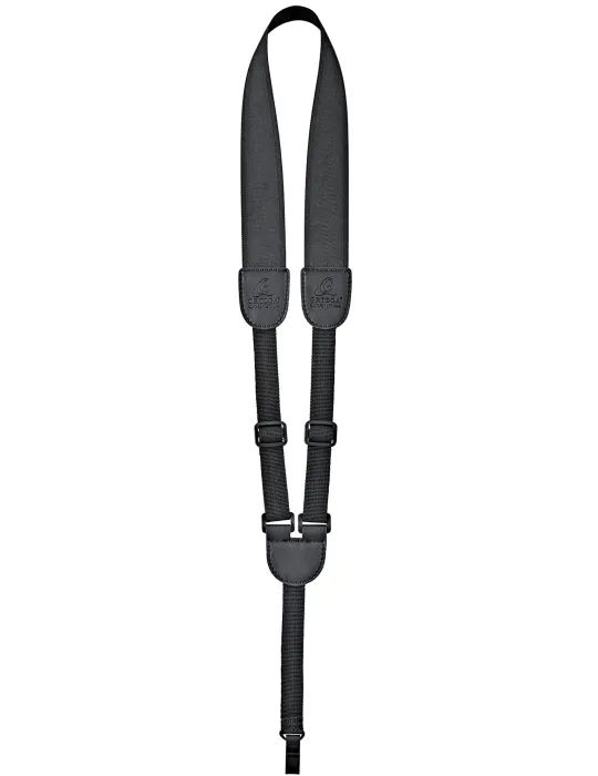  ORTEGA ROSETTE STRAP UKULELE BLACK|MusicGoodDeal 