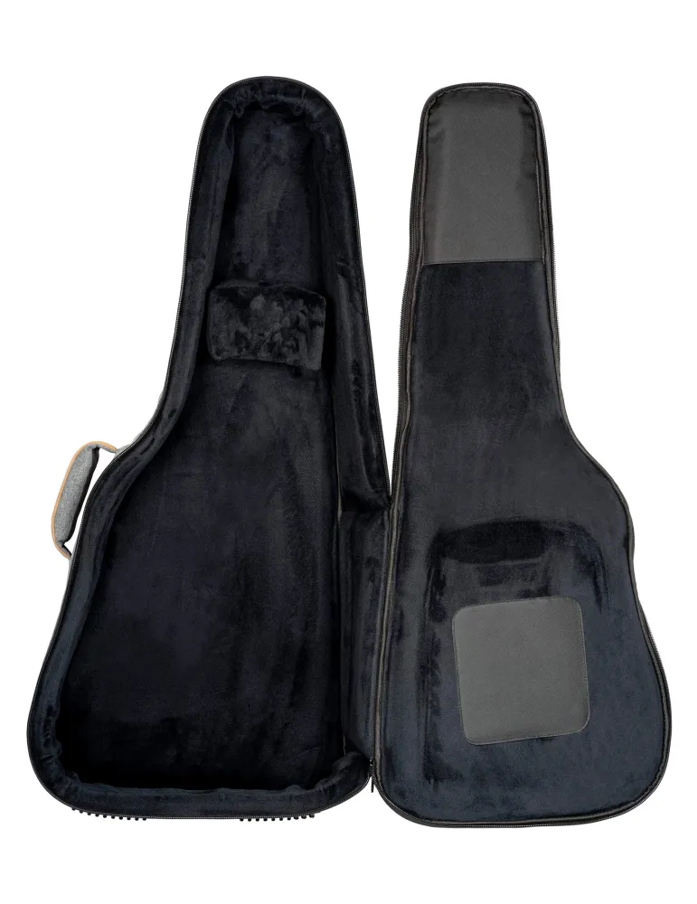  ORTEGA GUITAR CASE DREADNOUGHT DLX GY|MusicGoodDeal 