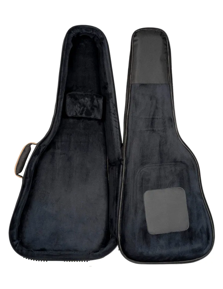  ORTEGA FUNDA DE GUITARRA DREADNOUGHT DLX BK|MusicGoodDeal 