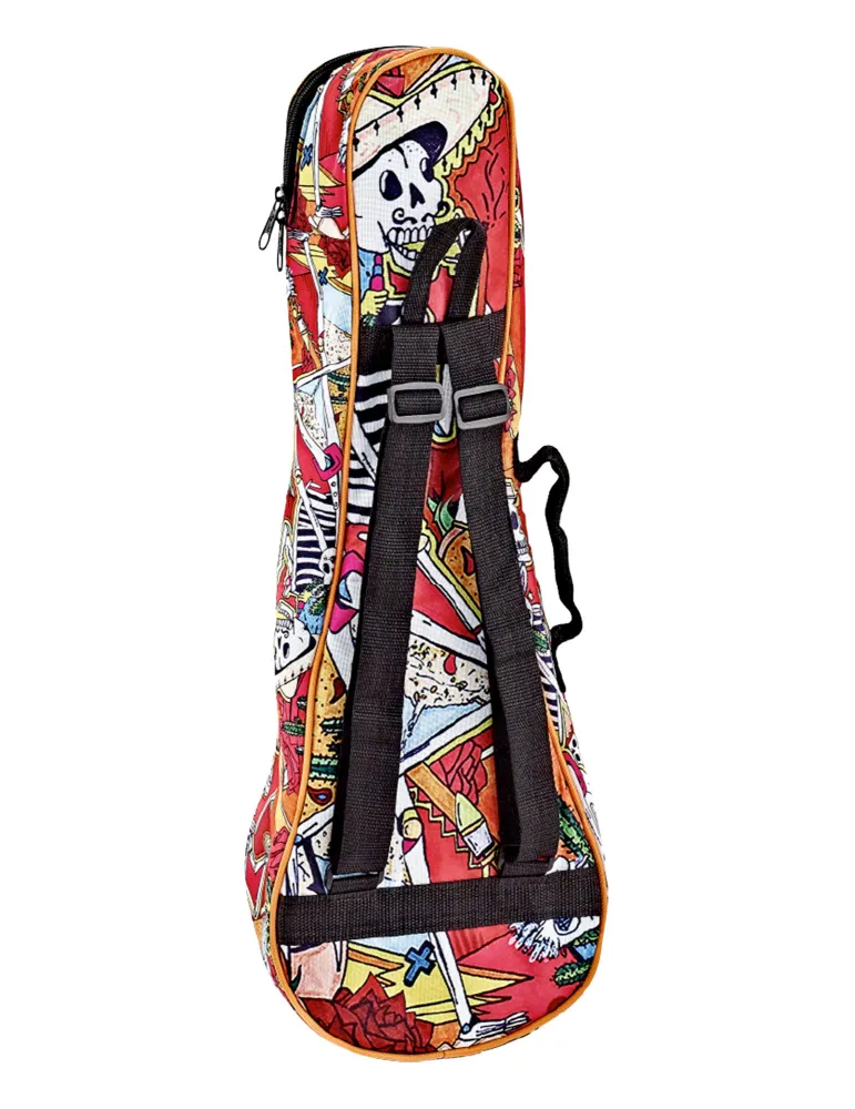  KEIKI KUB-EM-SO ABDECKUNG UKULELE SOPRANO EL MUERTO|MusicGoodDeal 