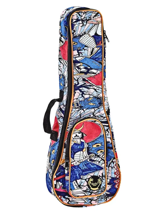  KEIKI KUB-SR-SO ABDECKUNG UKULELE SOPRANO SAMOURAI|MusicGoodDeal 