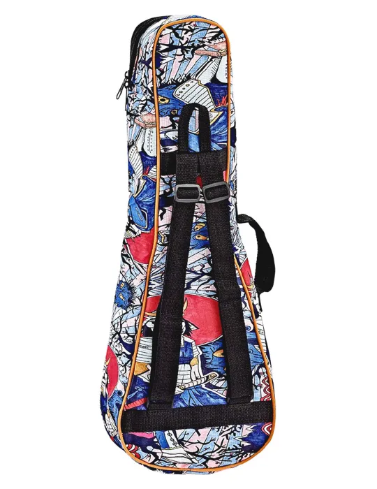  KEIKI KUB-SR-SO ABDECKUNG UKULELE SOPRANO SAMOURAI|MusicGoodDeal 