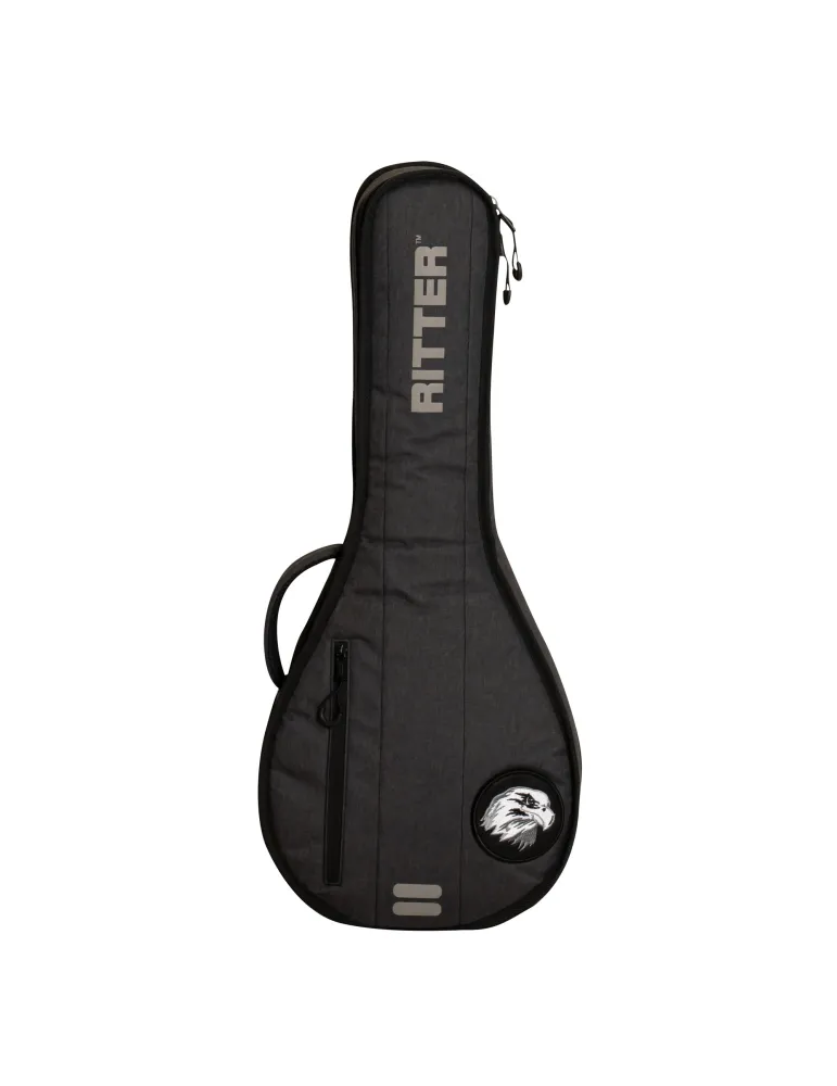  RITTER HÜLLE MANDOLINE FLACH GRAU|MusicGoodDeal 