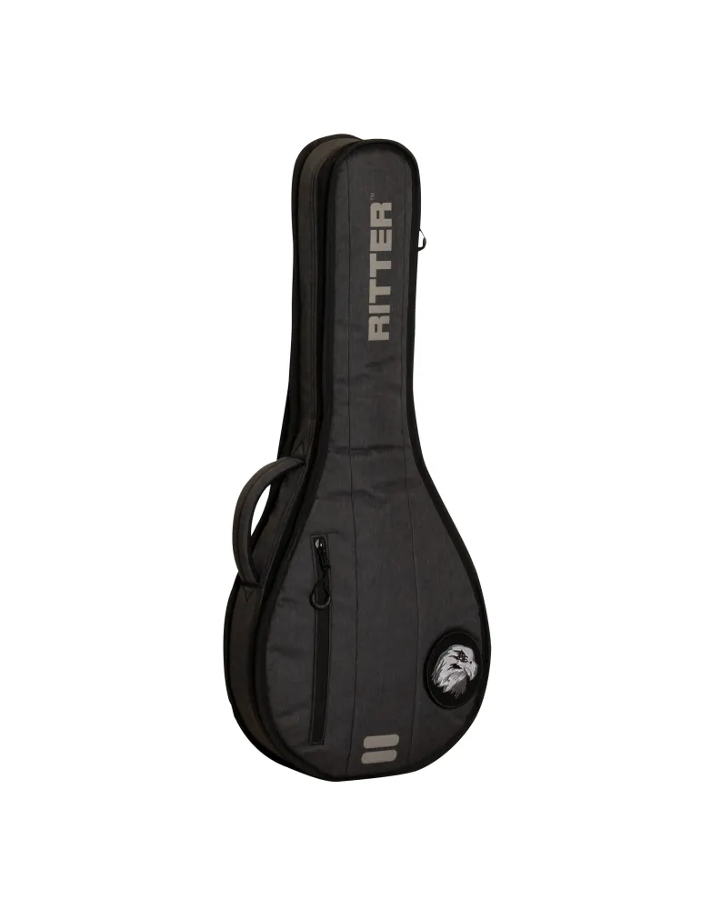  RITTER HÜLLE MANDOLINE FLACH GRAU|MusicGoodDeal 