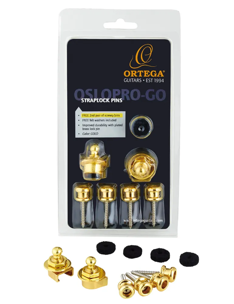  ORTEGA OSLOPRO-GO CONJUNTO STRAPLOK, PRO, ORO|MusicGoodDeal 