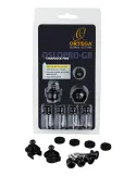  ORTEGA OSLOPRO-GB SET STRAPLOK, PRO, NEGRO|MusicGoodDeal 