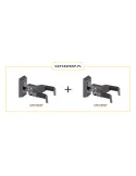  HERCULES LOT 2 WANDHALTERUNGEN GUIT SCHWARZ|MusicGoodDeal 