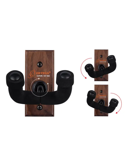  ORTEGA WALL MOUNT GUITAR WALNUT|MusicGoodDeal 
