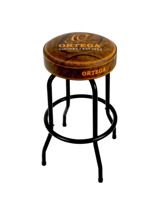  TABURETE ORTEGA 30" NEGRO Y MARRÓN|MusicGoodDeal 