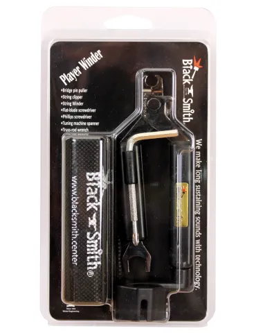  BLACK SMITH PLAYERWINDER 7-FUNCTION GUITAR TOOL|MusicGoodDeal 